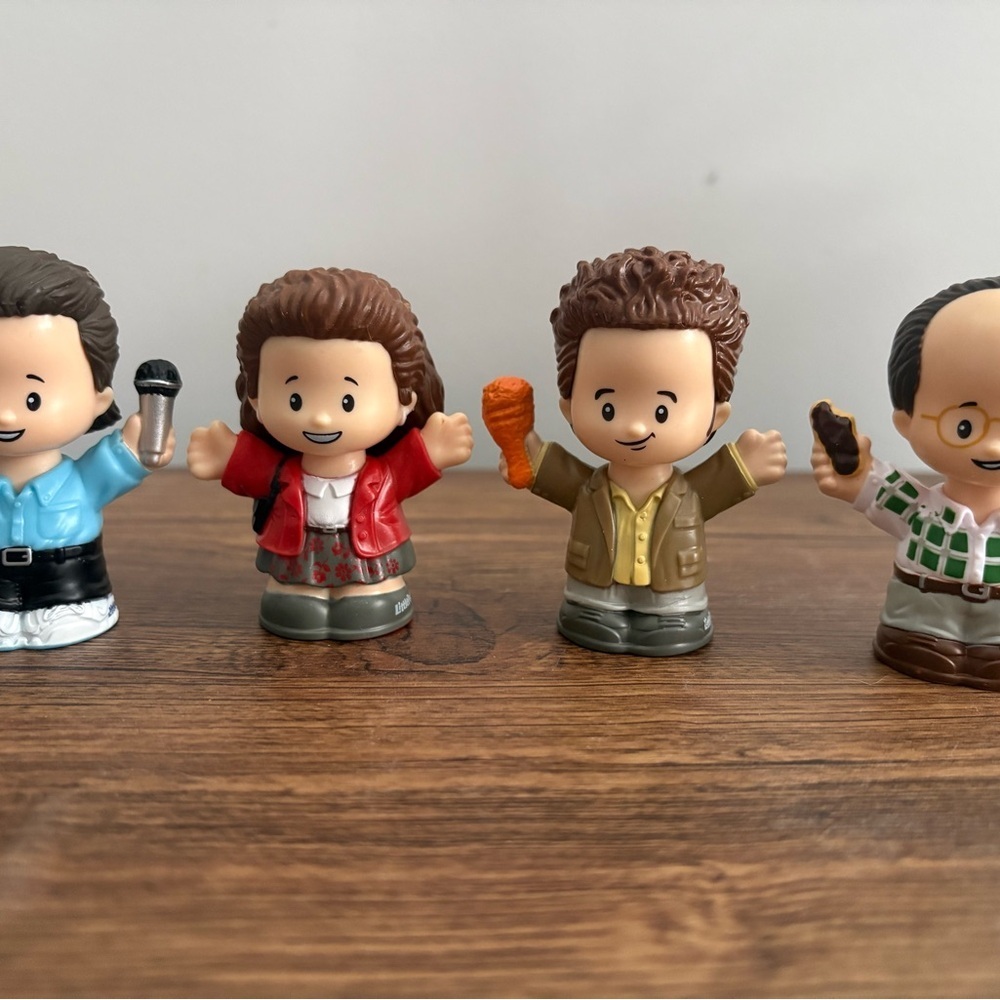 Seinfeld Little People Figure Set Jerry Elaine Kramer George Rare - Picture 2 of 7